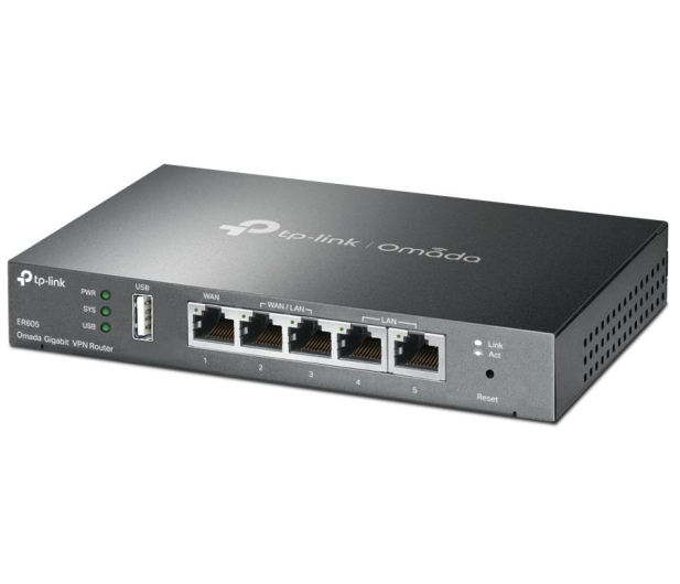 TP-LINK ER605 Multi-WAN VPN ER605 Gigabit - 636902 - zdjęcie 2